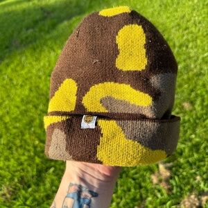 Vintage ups Camouflage beanie hat mail man hunting camo hat